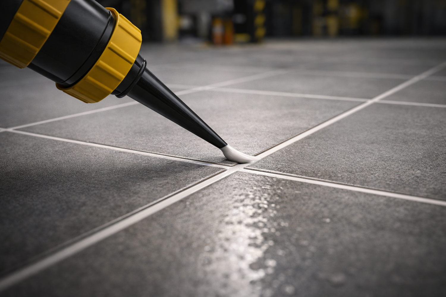 Grouting for tiles