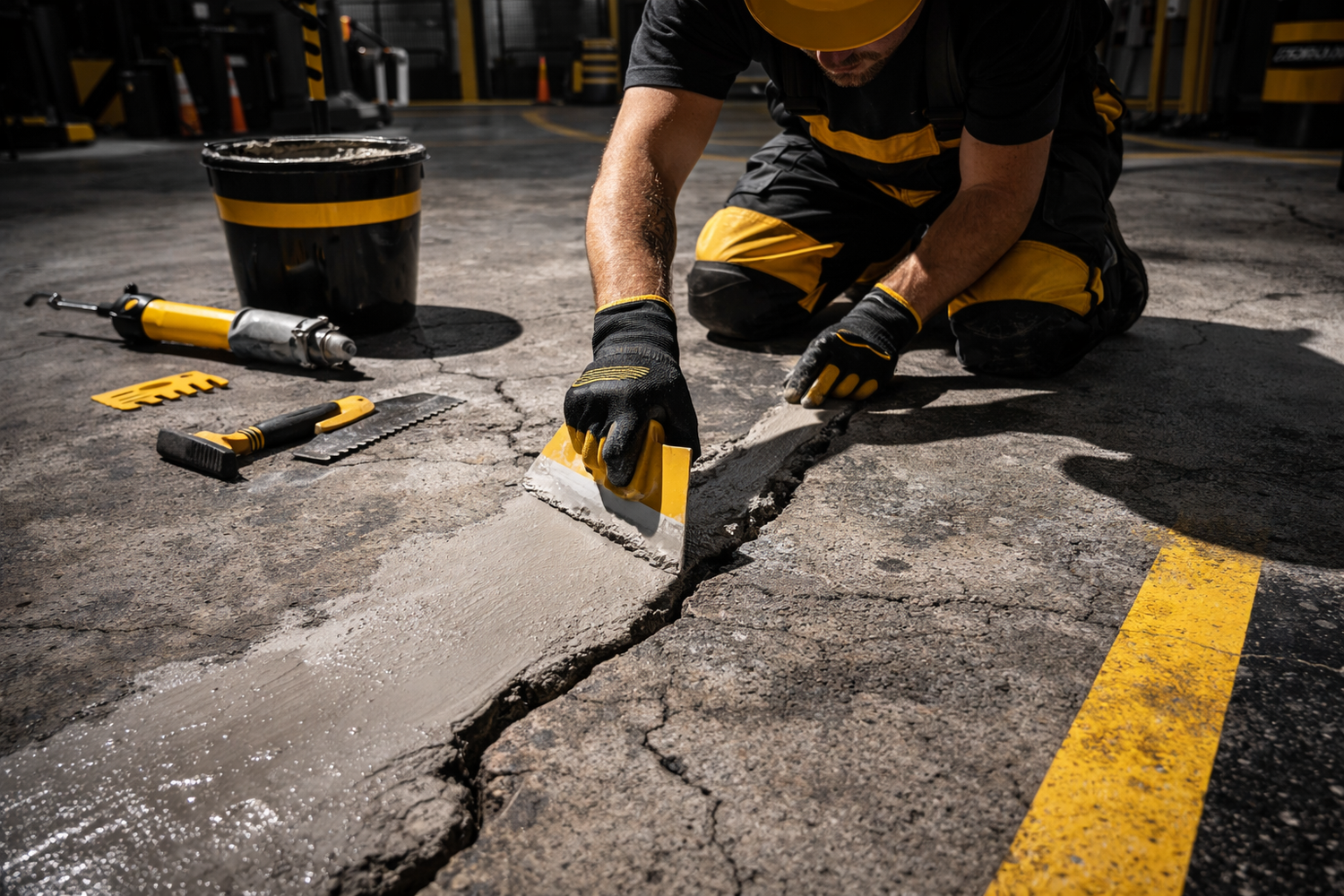 Concrete repairing