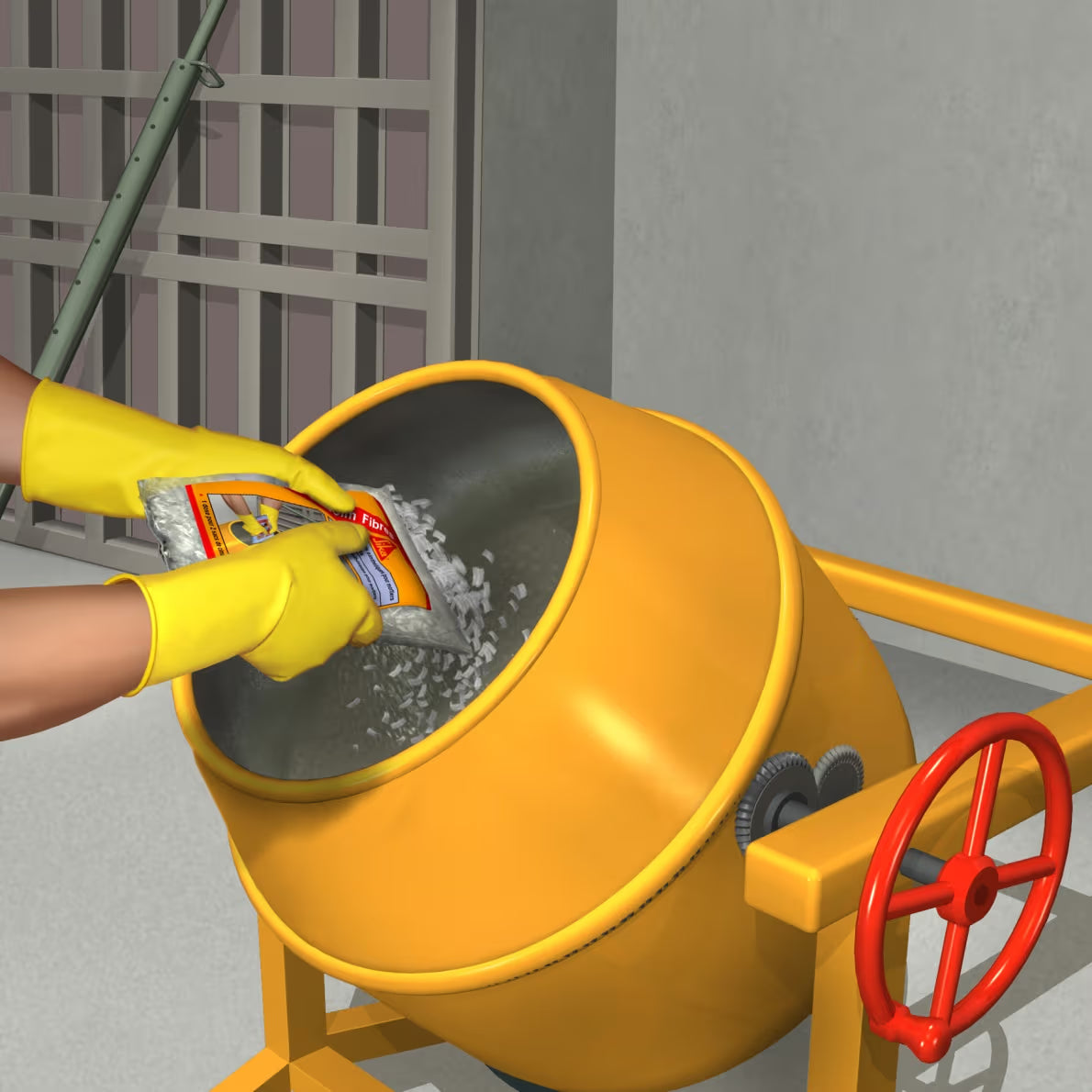 Sika Fiber Polypropylene 18mm ® 900 gm